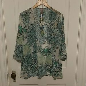 Chicos chiffon jacket